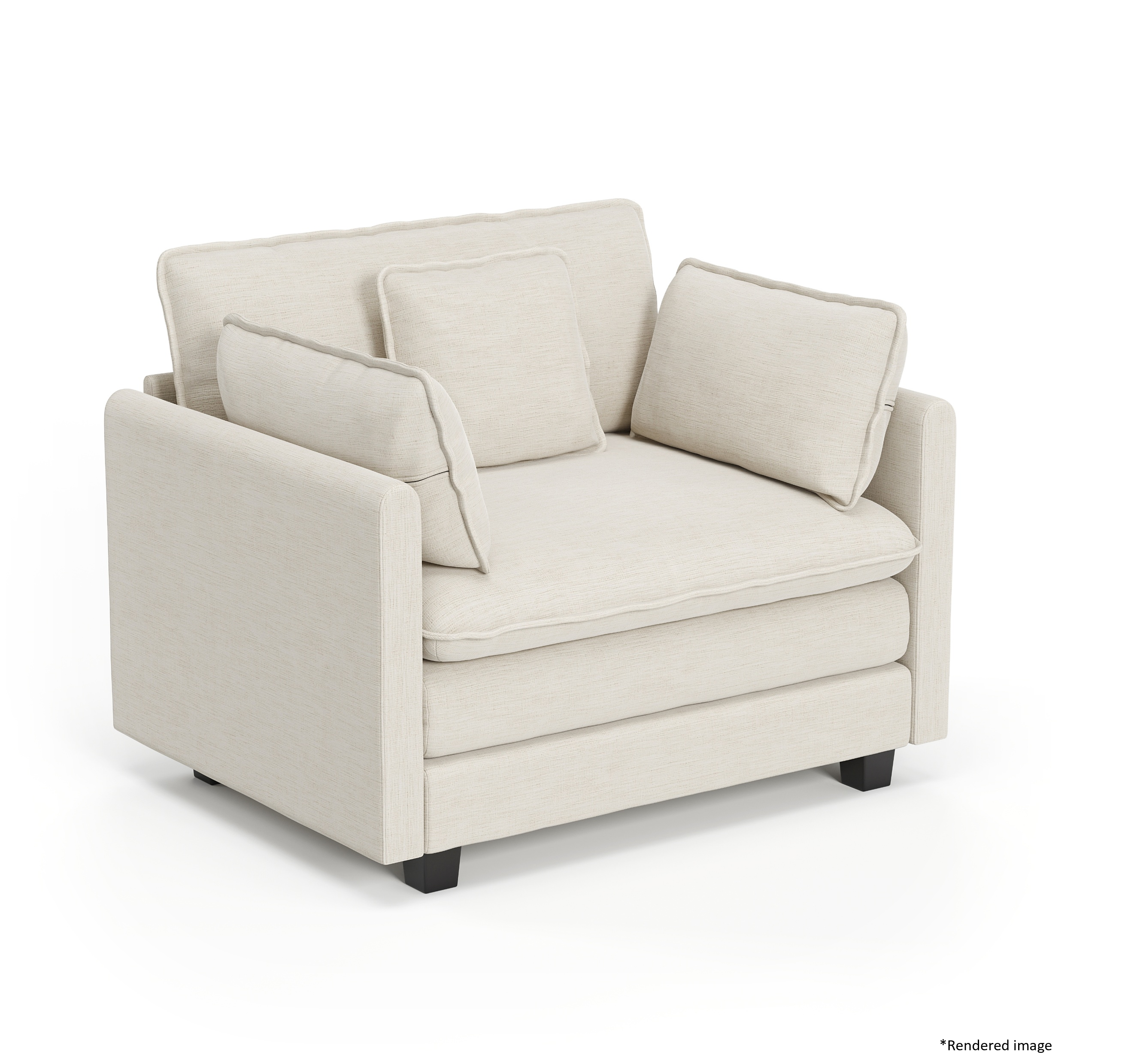 Heaven Modular Chair in Cloud White