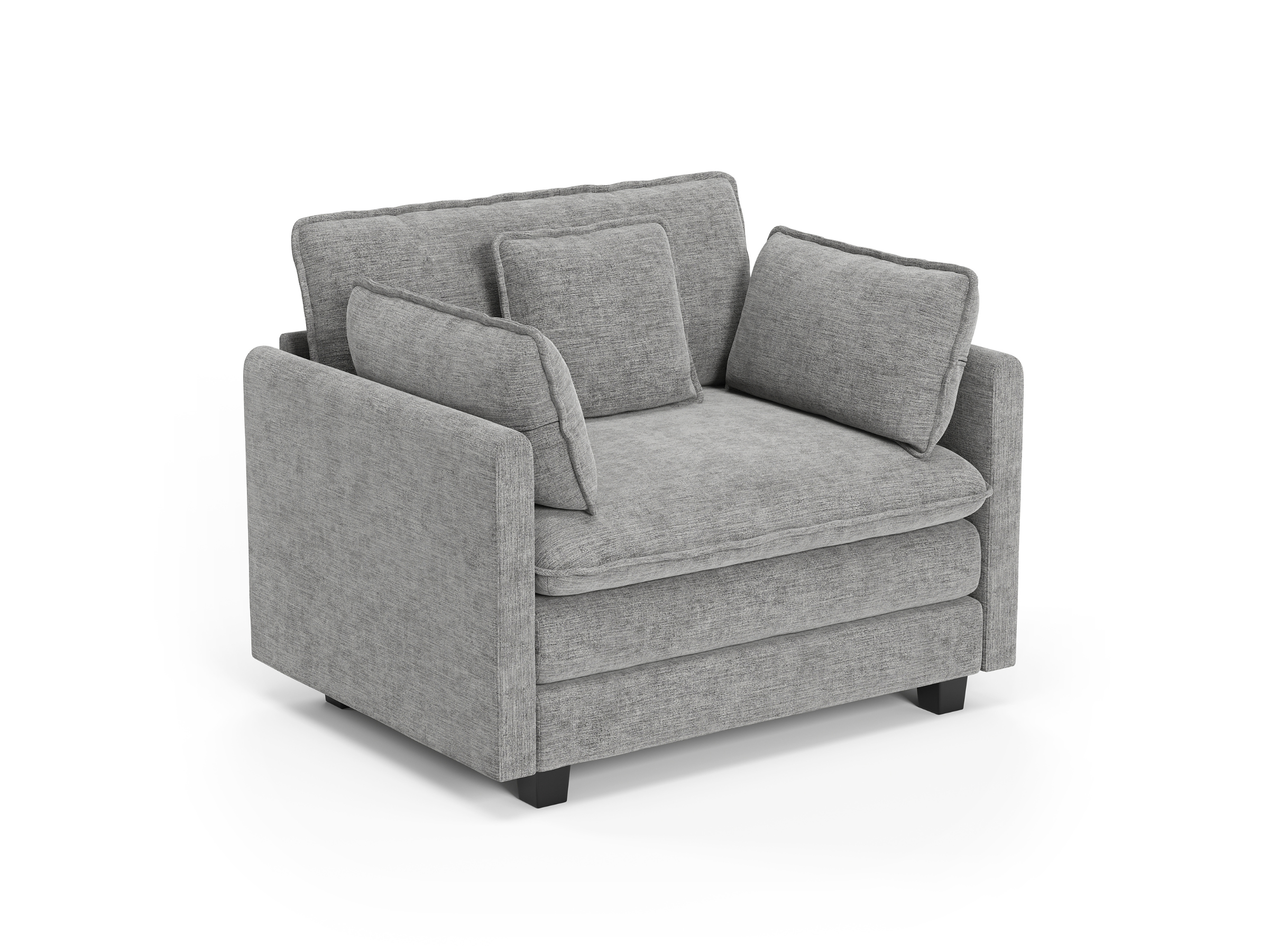 Heaven Modular Chair in Cloud Mist