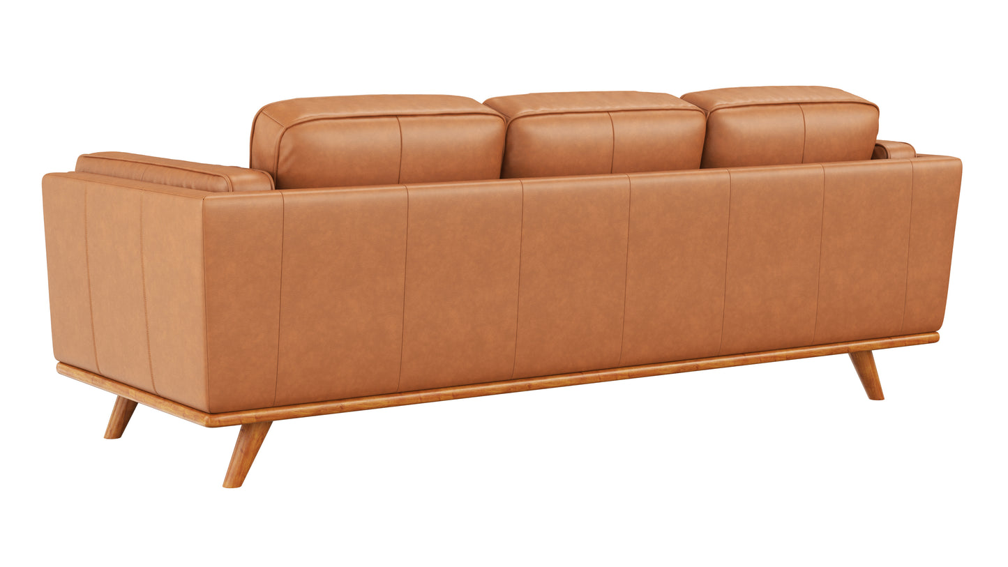Madison Sofa Genuine Leather Tan