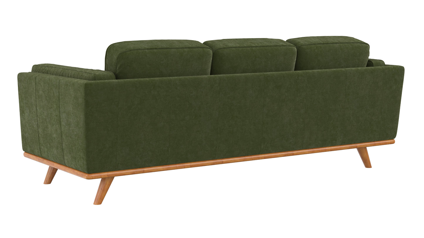 Madison Sofa Plush Velvet Forest