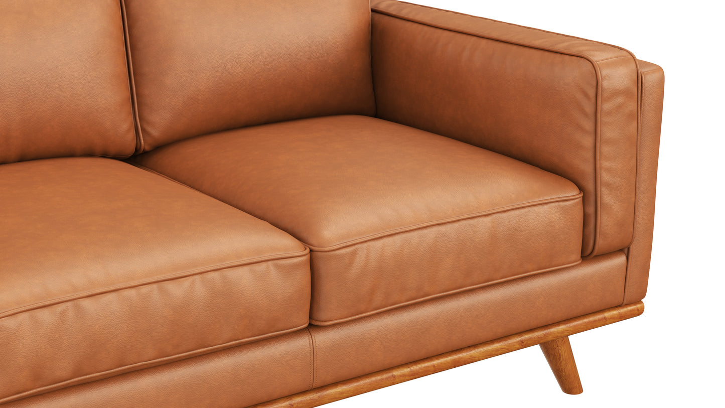 Madison Sofa Genuine Leather Tan
