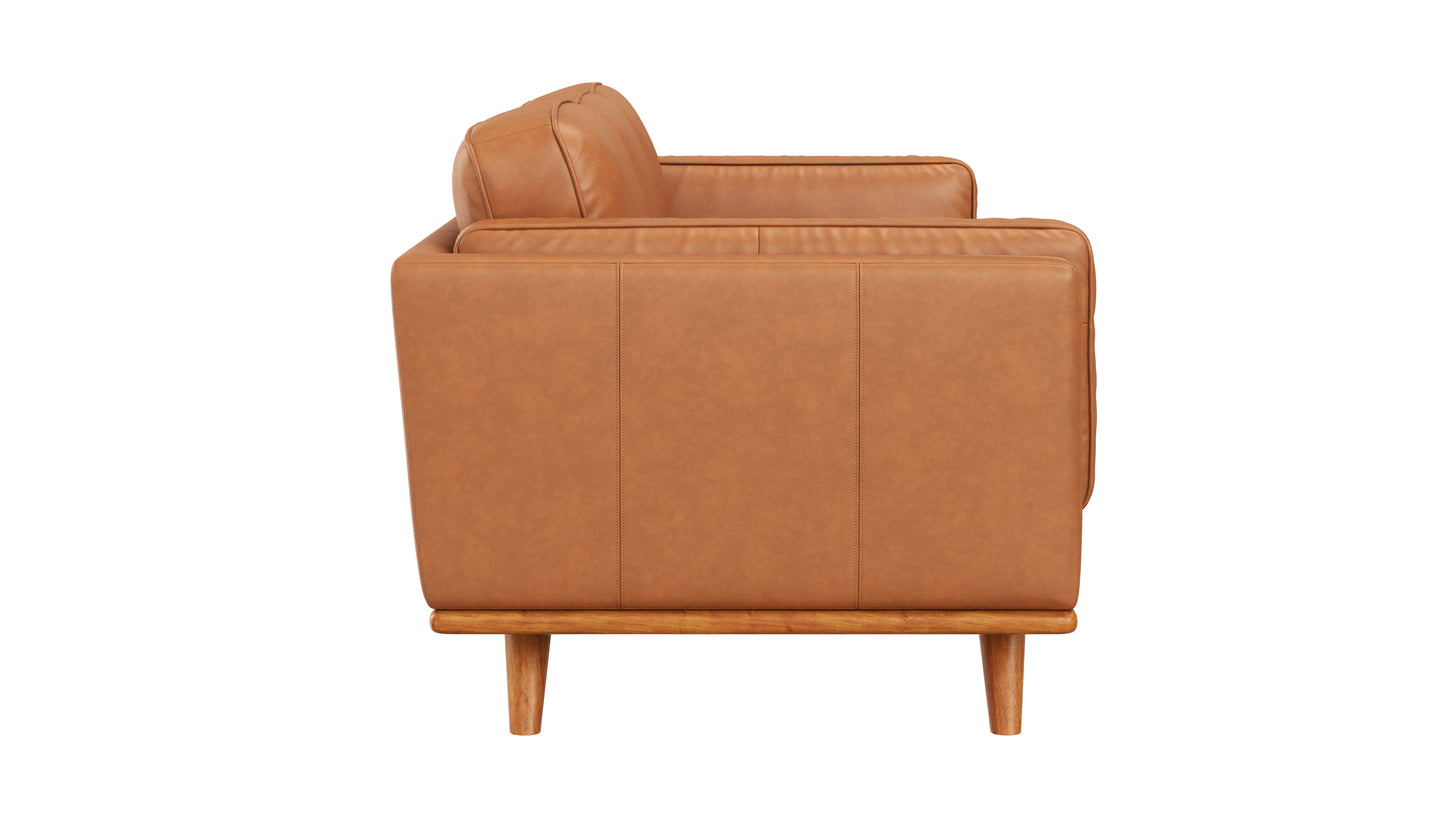 Madison Sofa Genuine Leather Tan