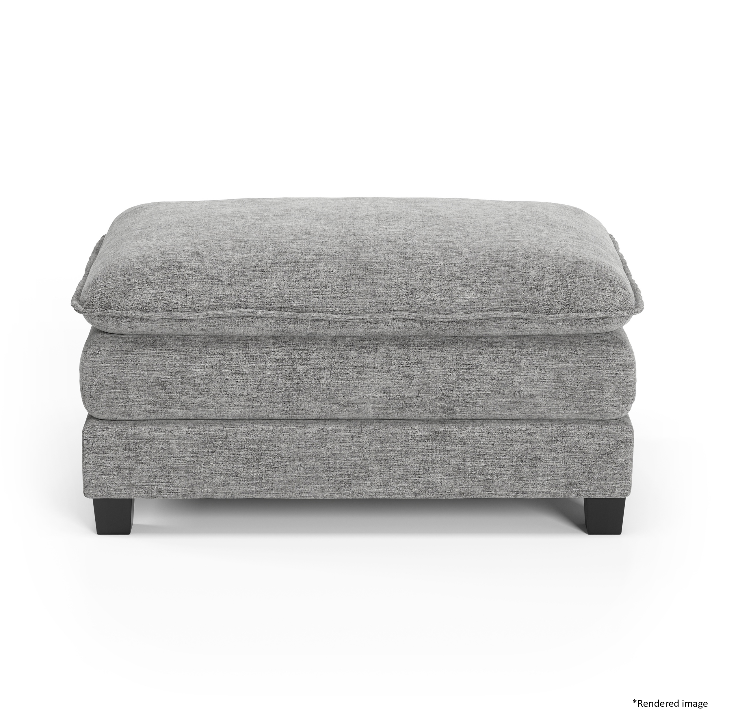 Heaven Ottoman in Cloud Mist