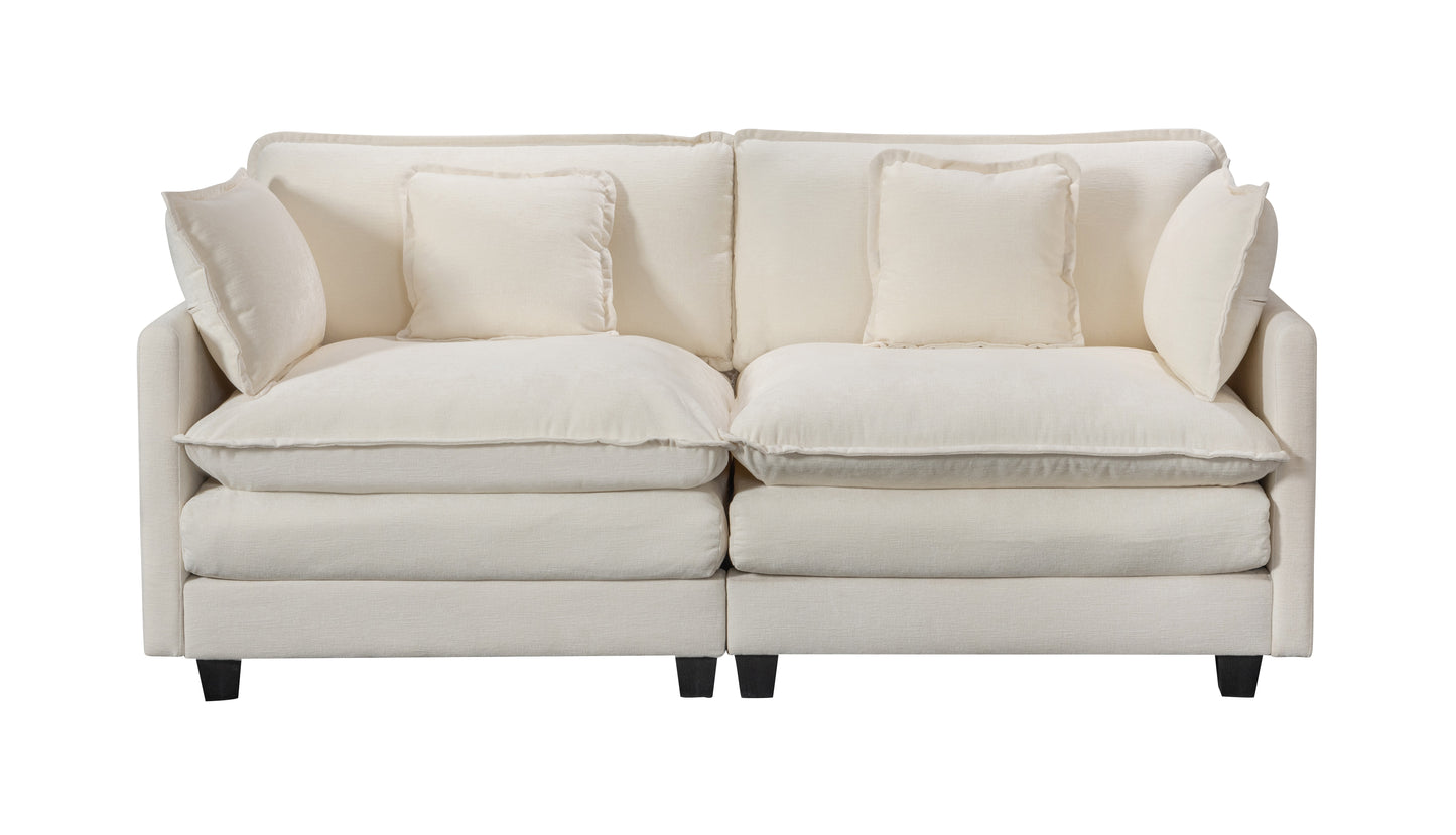 Heaven Modular Sofa - Cloud White