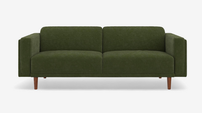 Holloway Sofa Plush Velvet Forest