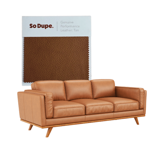 Genuine Leather Tan