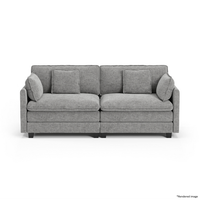 Heaven Modular 2 Seat Sofa in Cloud Mist