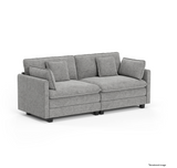 Heaven Modular 2 Seat Sofa in Cloud Mist
