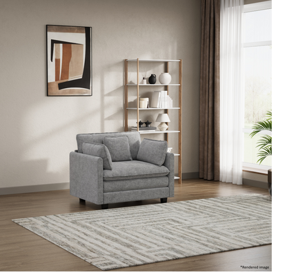 Heaven Modular Chair in Cloud Mist