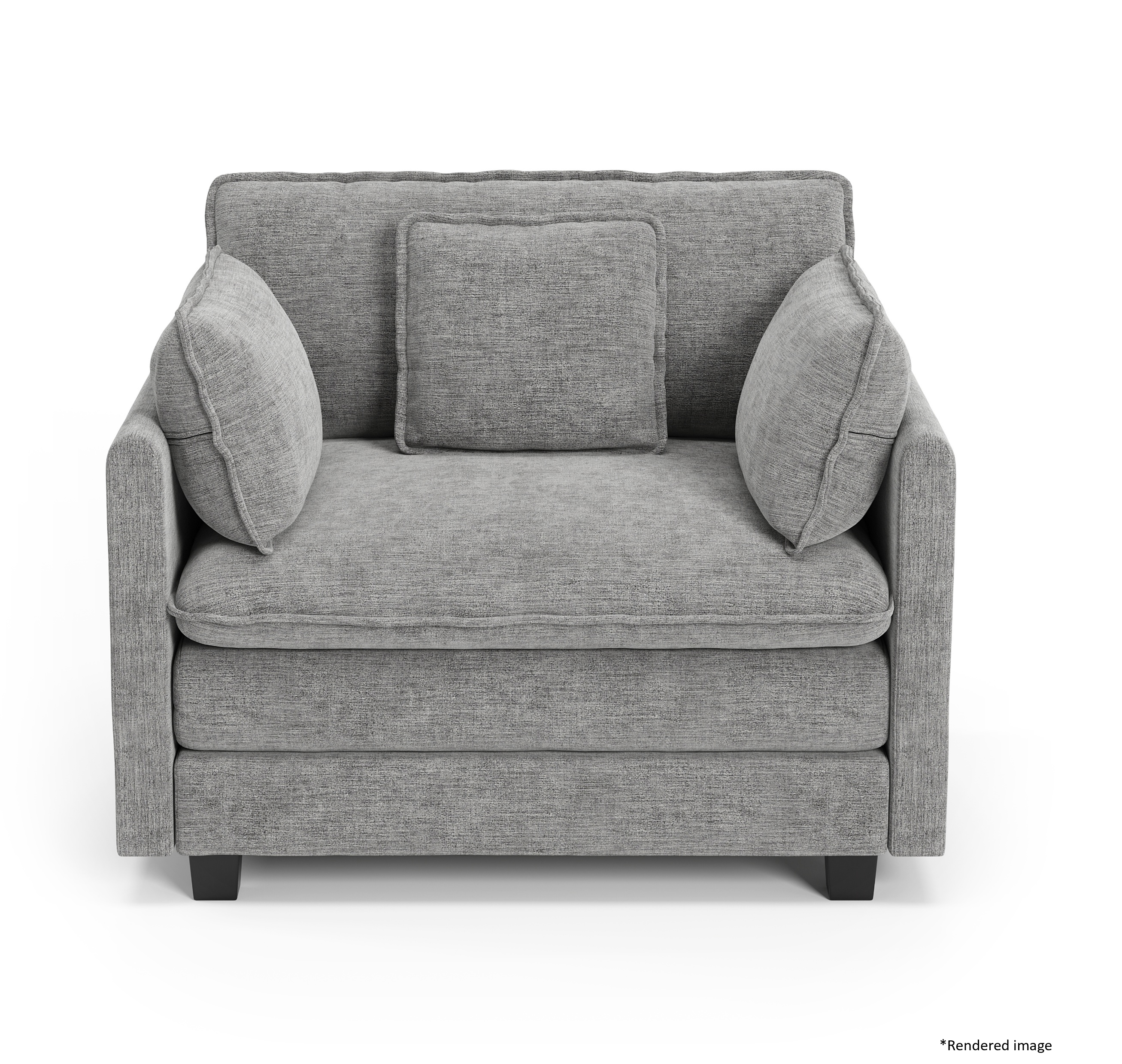 Heaven Modular Chair in Cloud Mist
