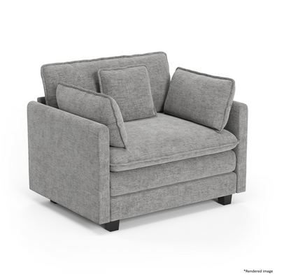 Heaven Modular Chair in Cloud Mist