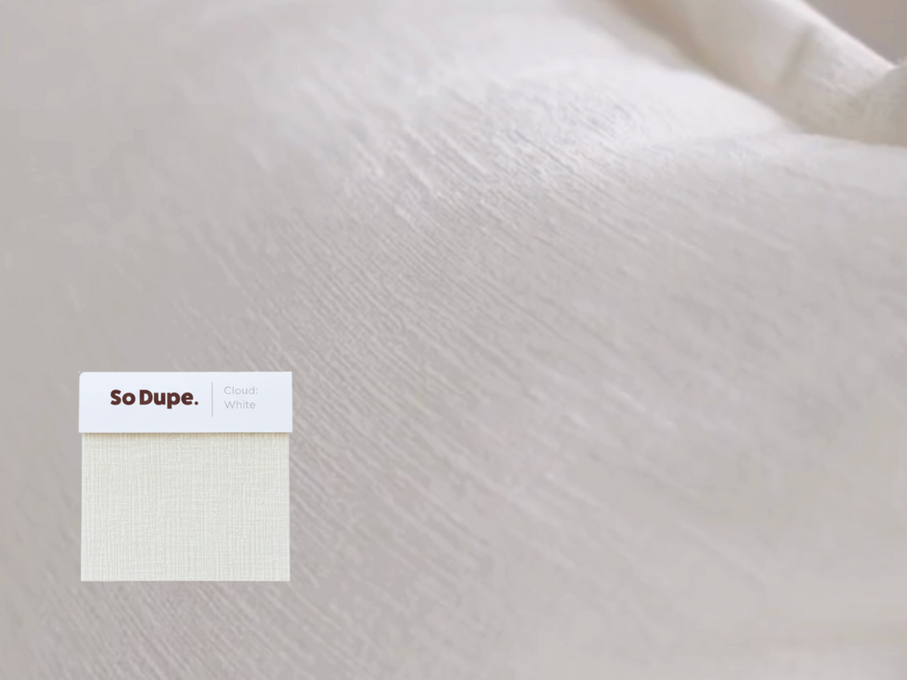 FREE Heaven Cloud White Fabric Swatch