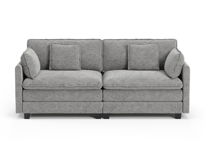 Heaven Modular 2 Seat Sofa in Cloud Mist