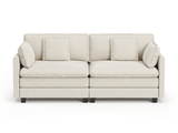Heaven Modular 2 Seat Sofa in Cloud White