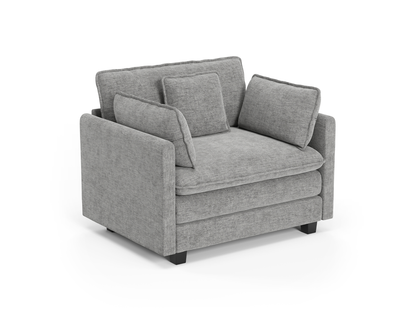 Heaven Modular Chair in Cloud Mist