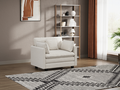 Heaven Modular Chair in Cloud White