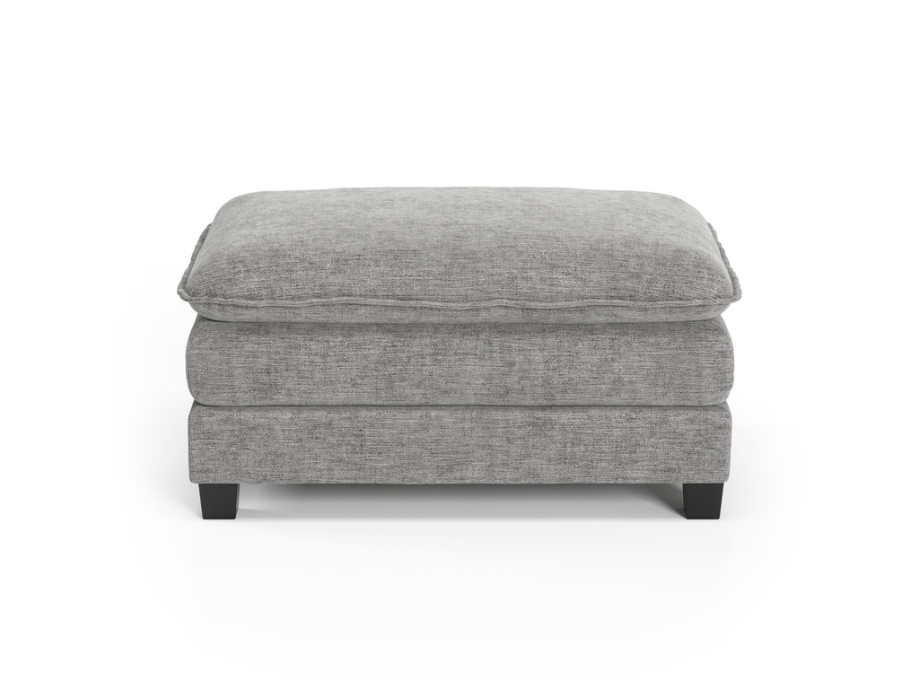 Heaven Ottoman in Cloud Mist