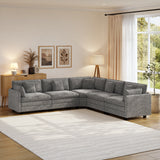 Heaven 5-Piece Corner Modular in Cloud Mist