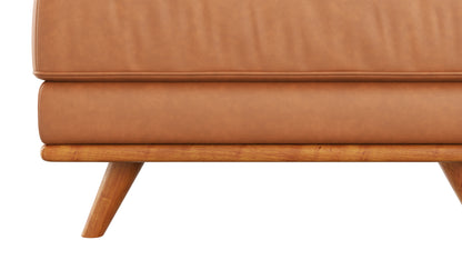 Madison RHF Chaise Genuine Leather Tan