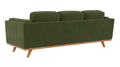 Madison Sofa Plush Velvet Forest