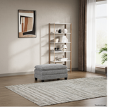 Heaven Ottoman in Cloud Mist