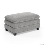Heaven Ottoman in Cloud Mist