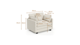 Heaven Modular Chair in Cloud White