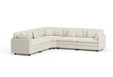 Heaven 5-Piece Corner Modular in Cloud White